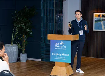 Podium Author presenting 1